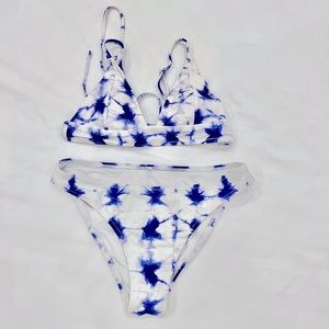 Cupshe tie dye bikini size S